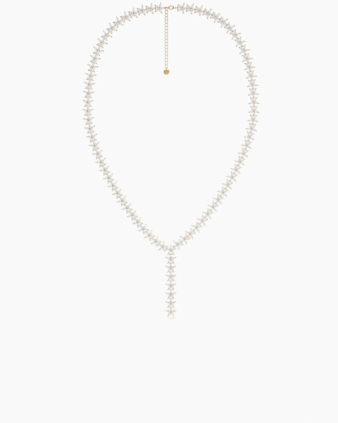 Flower Necklace Gold - Image 3