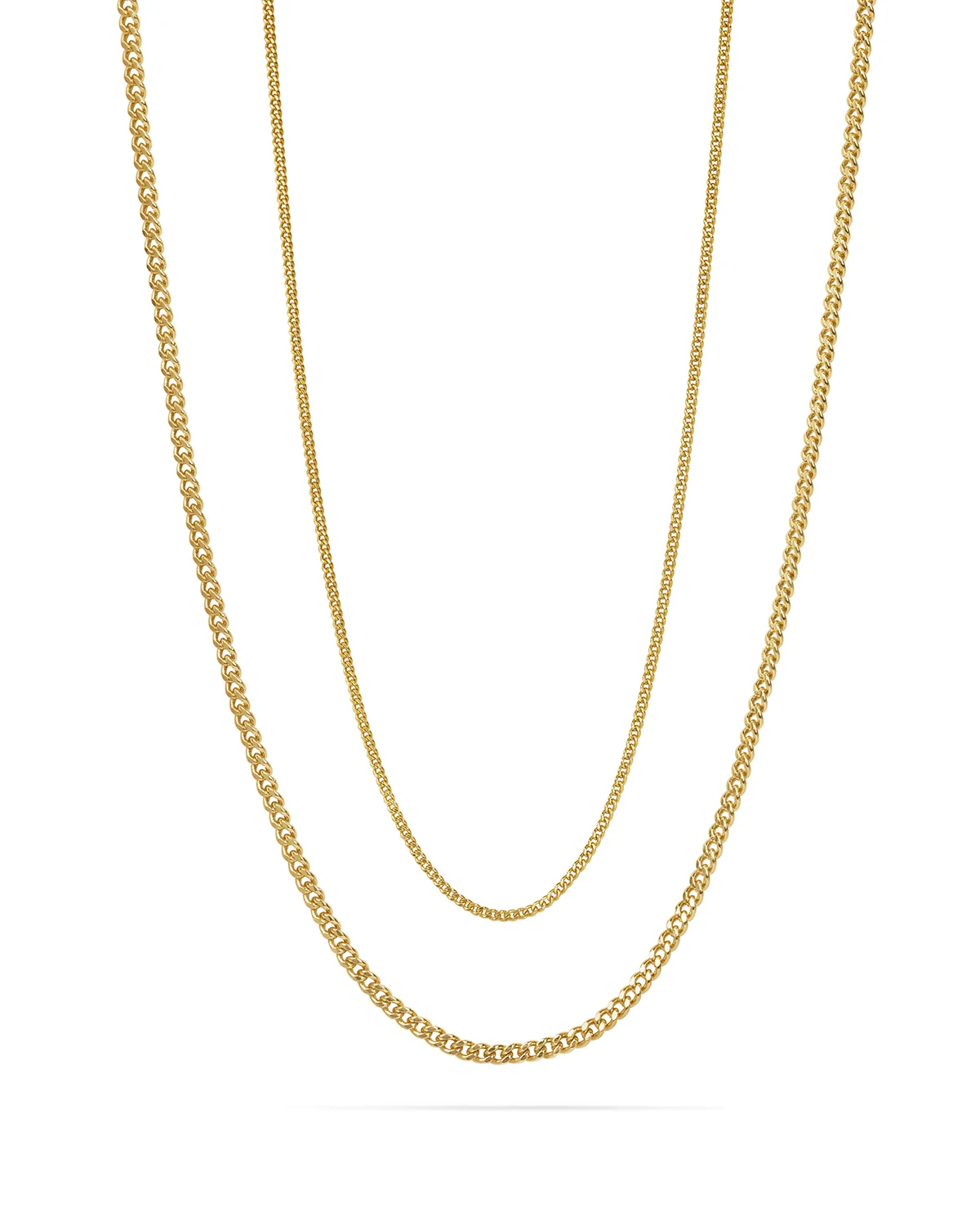 Large Cross Necklace Gold - Image 4
