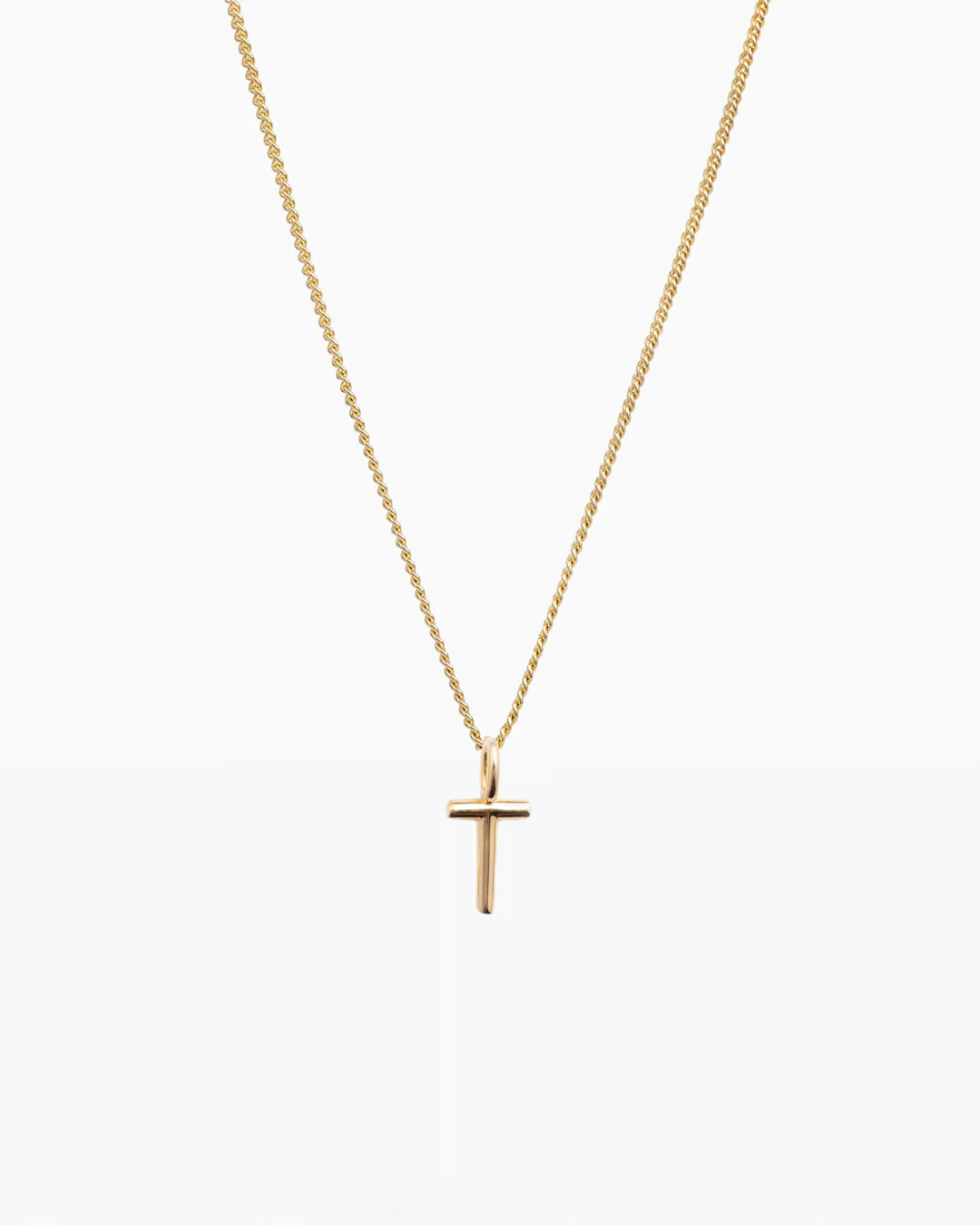 Letter Charm Necklace Gold - Image 22