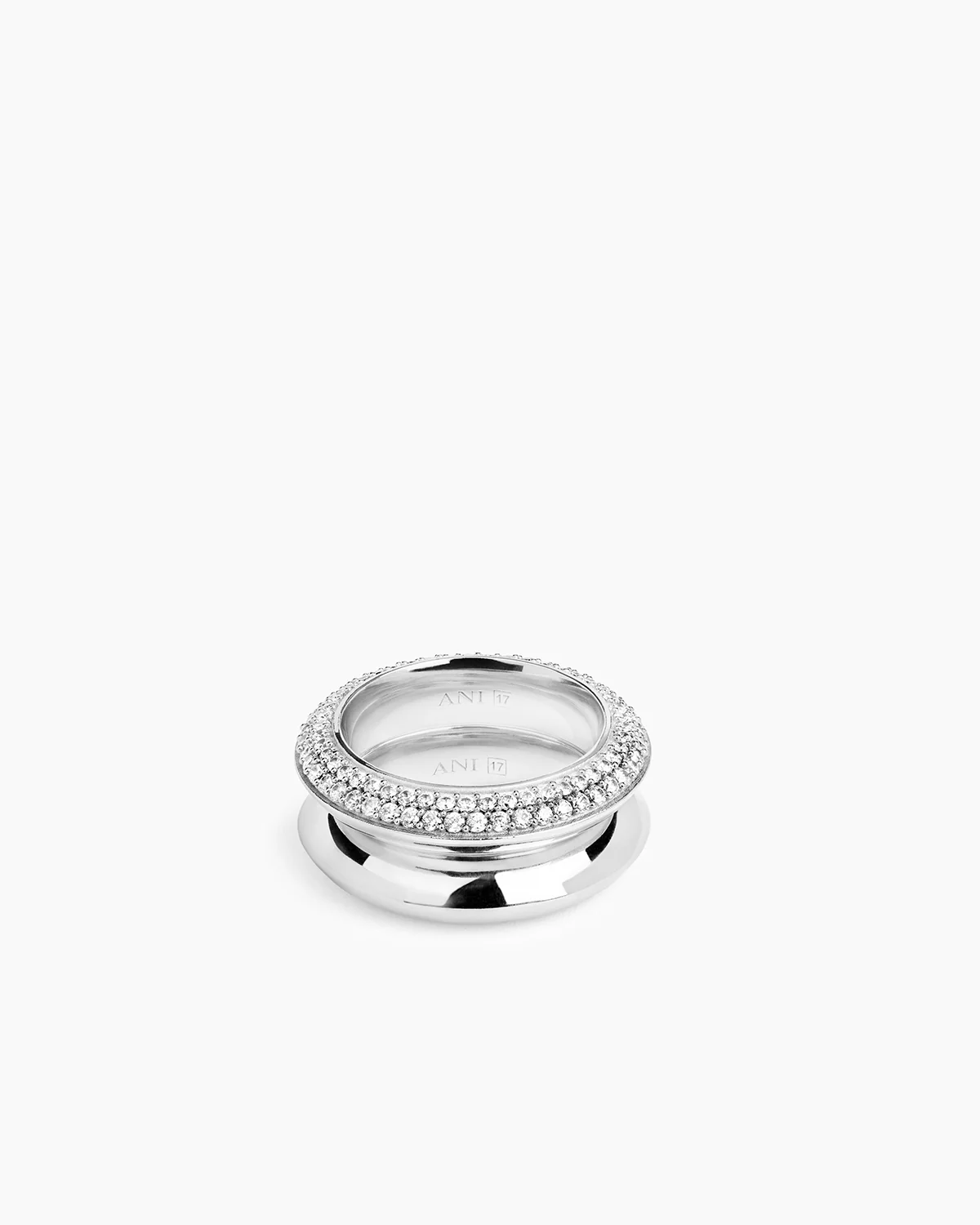 Rivetto Ring Large Silver - Image 4