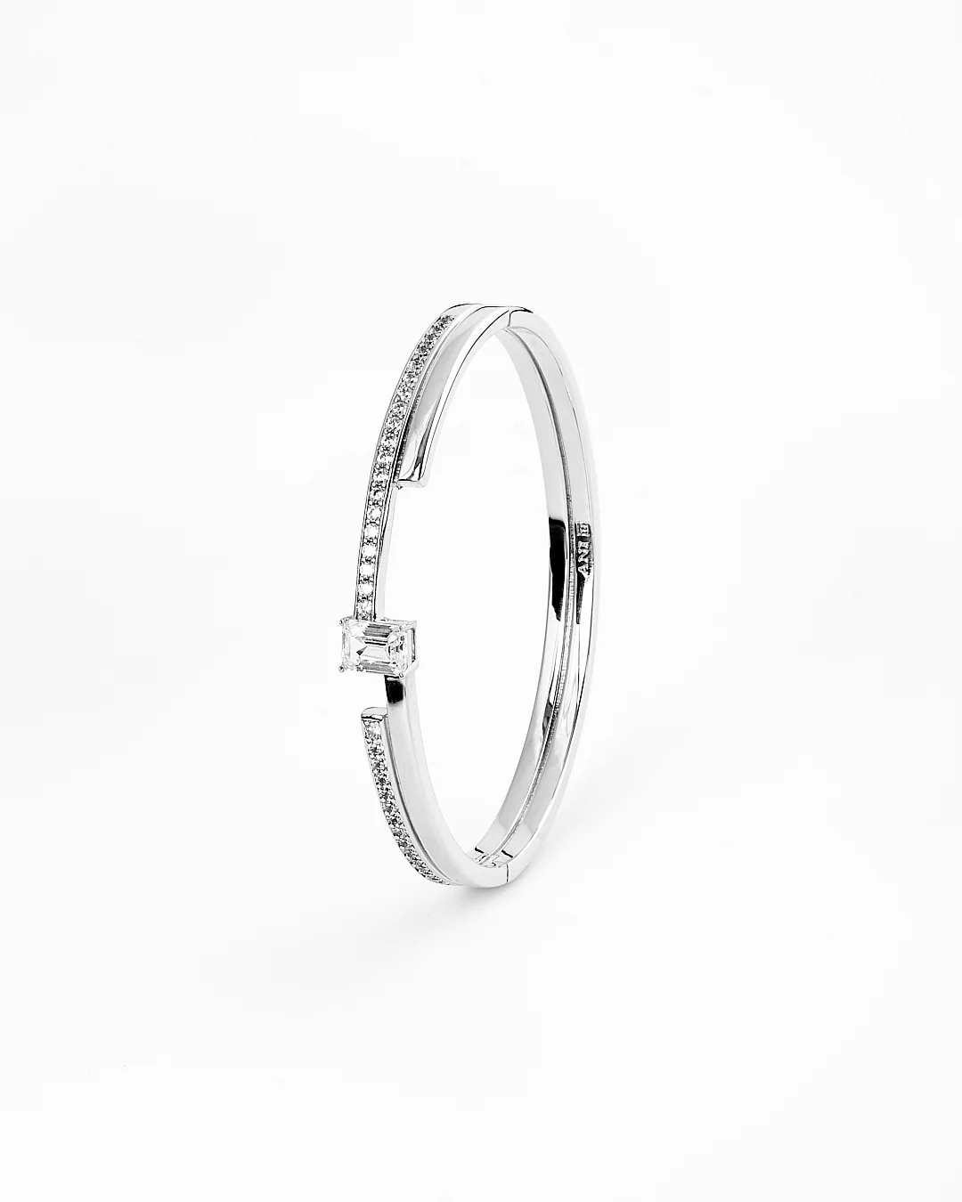 Sospeso Pavé Bracelet Silver - Image 4