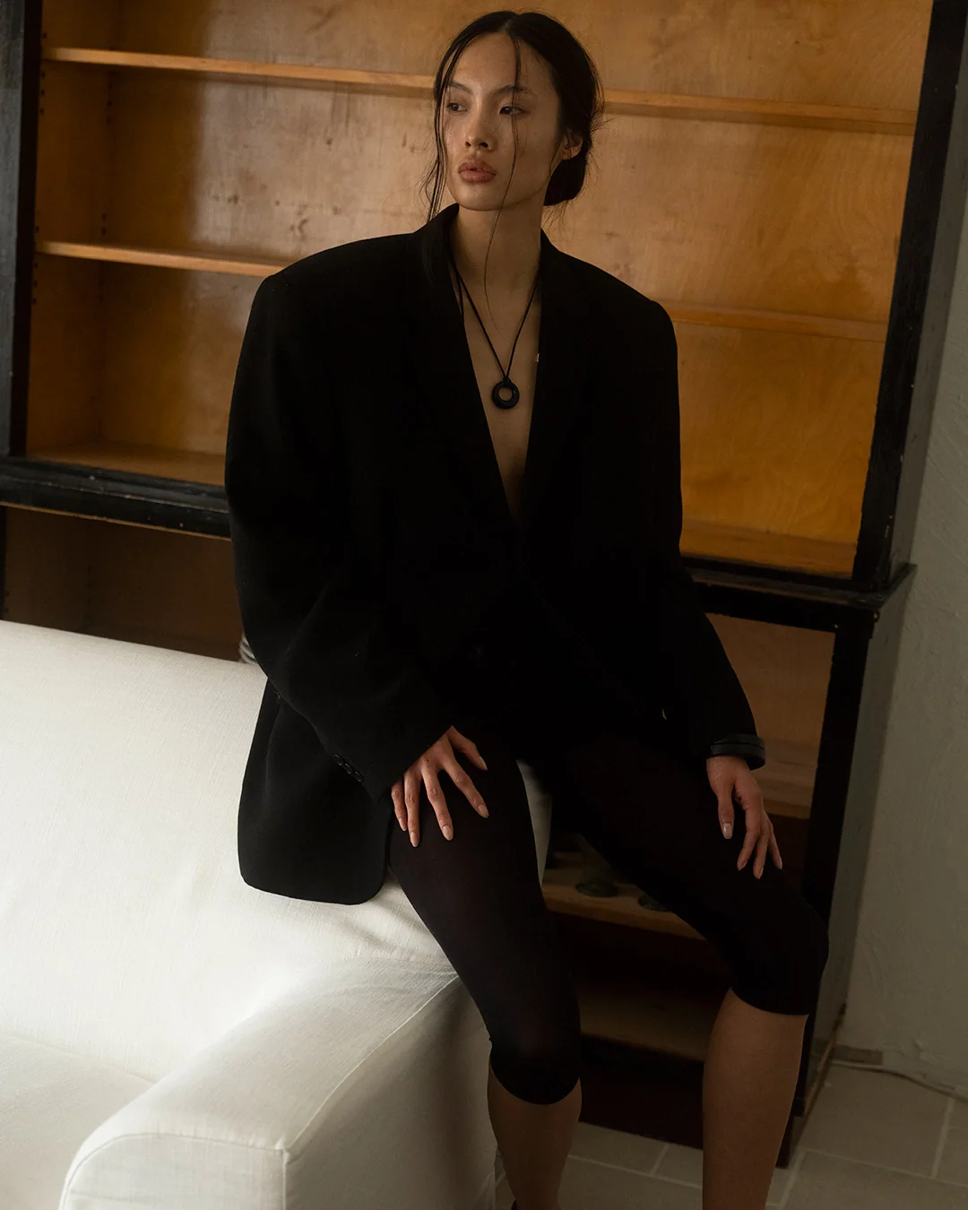 Yuki Necklace Black - Image 5