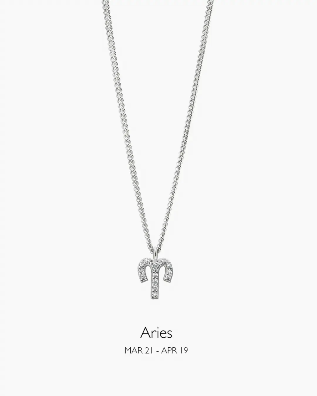 Zodiac Necklace Silver - Image 3