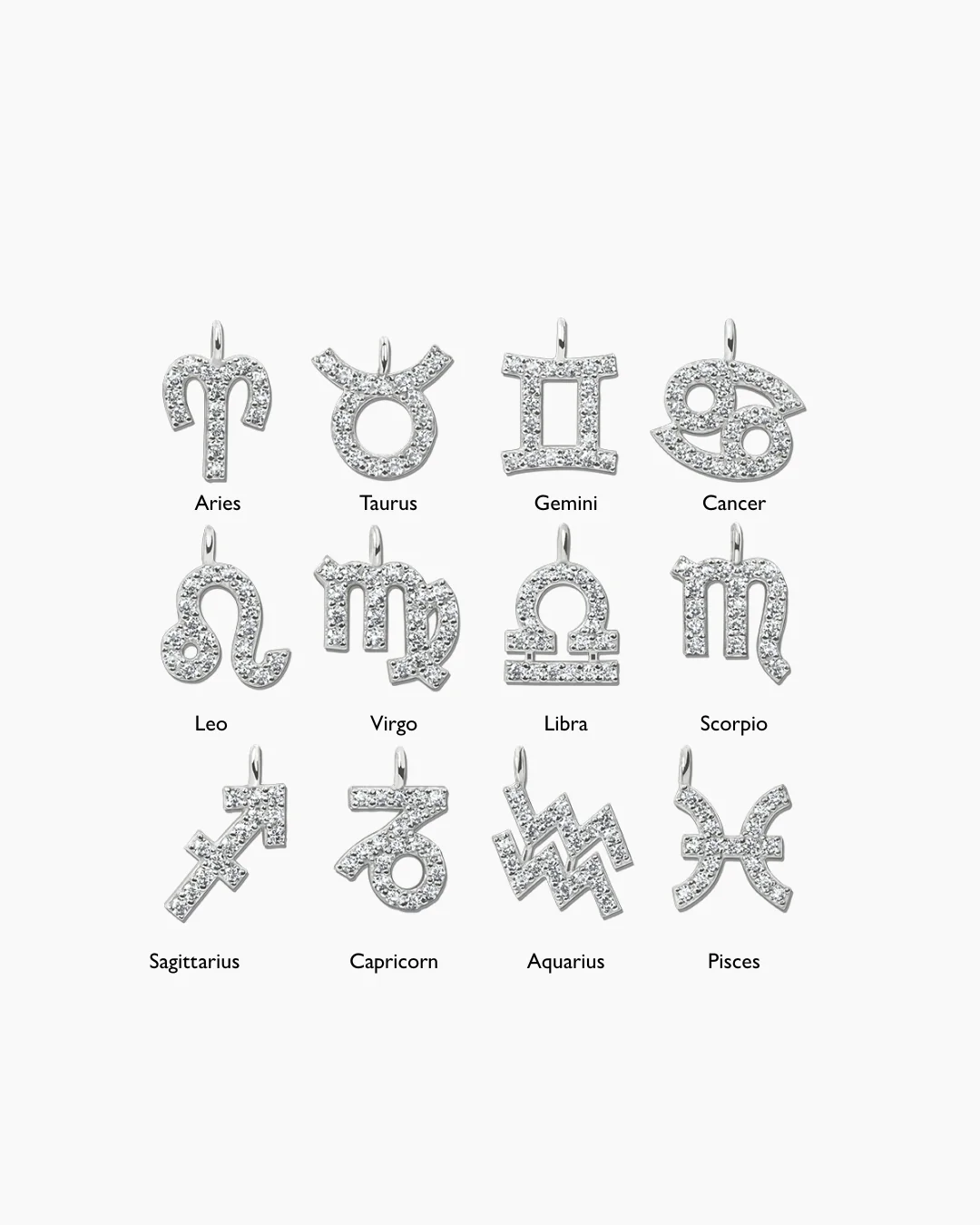 Zodiac Necklace Silver - Image 4